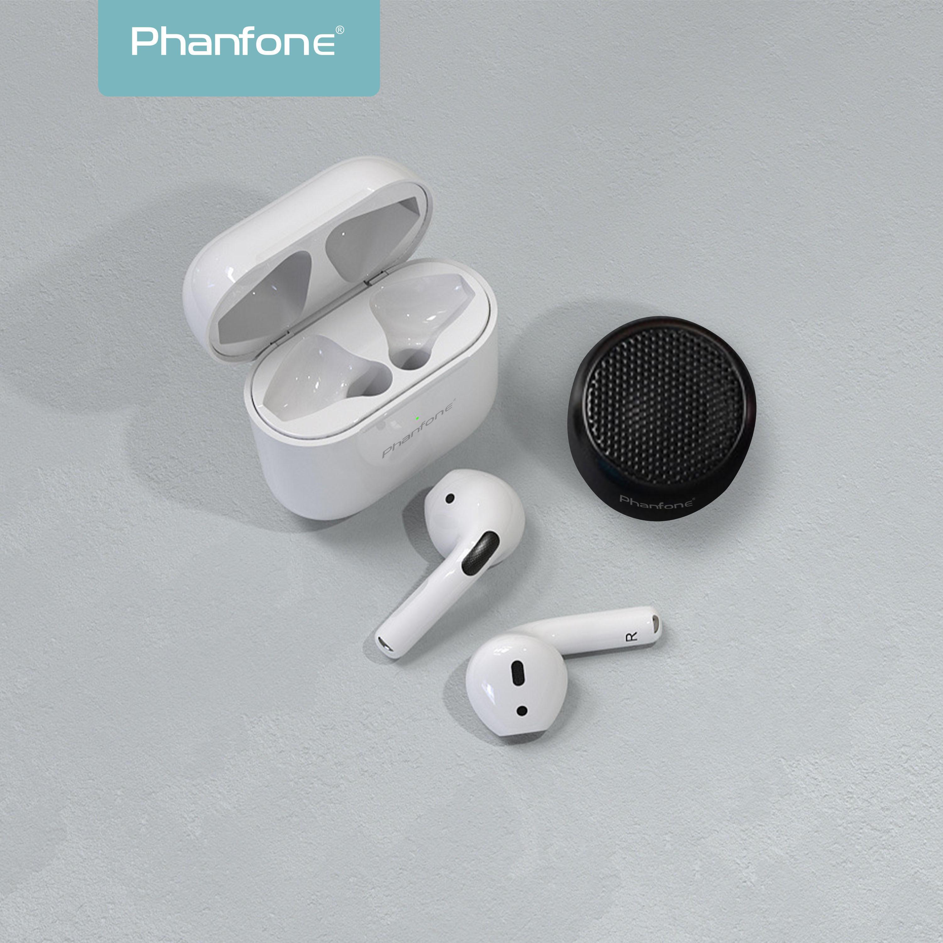 Phanfone AirPods with mini speakers