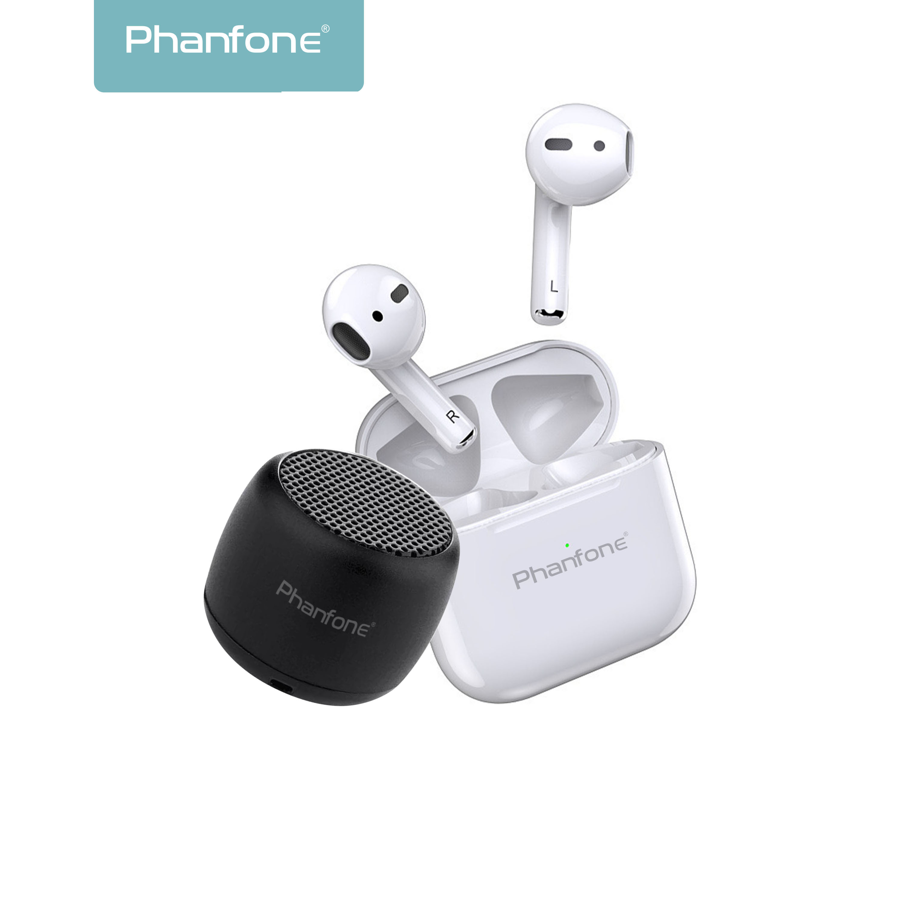 Phanfone AirPods with mini speakers