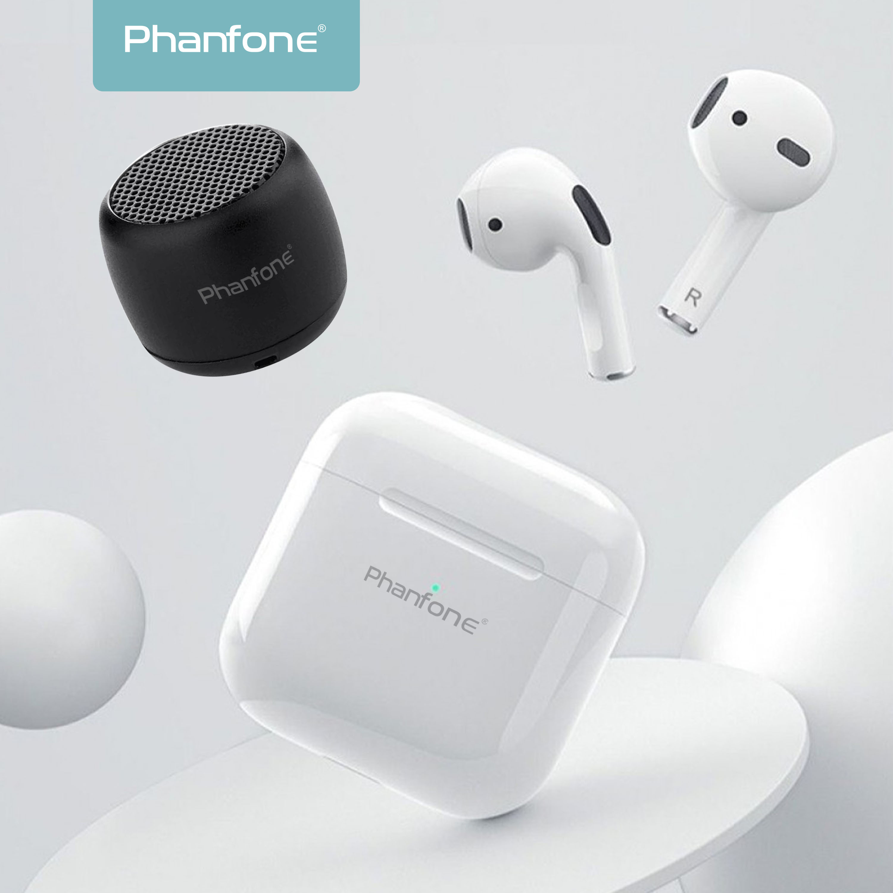 Phanfone AirPods with mini speakers