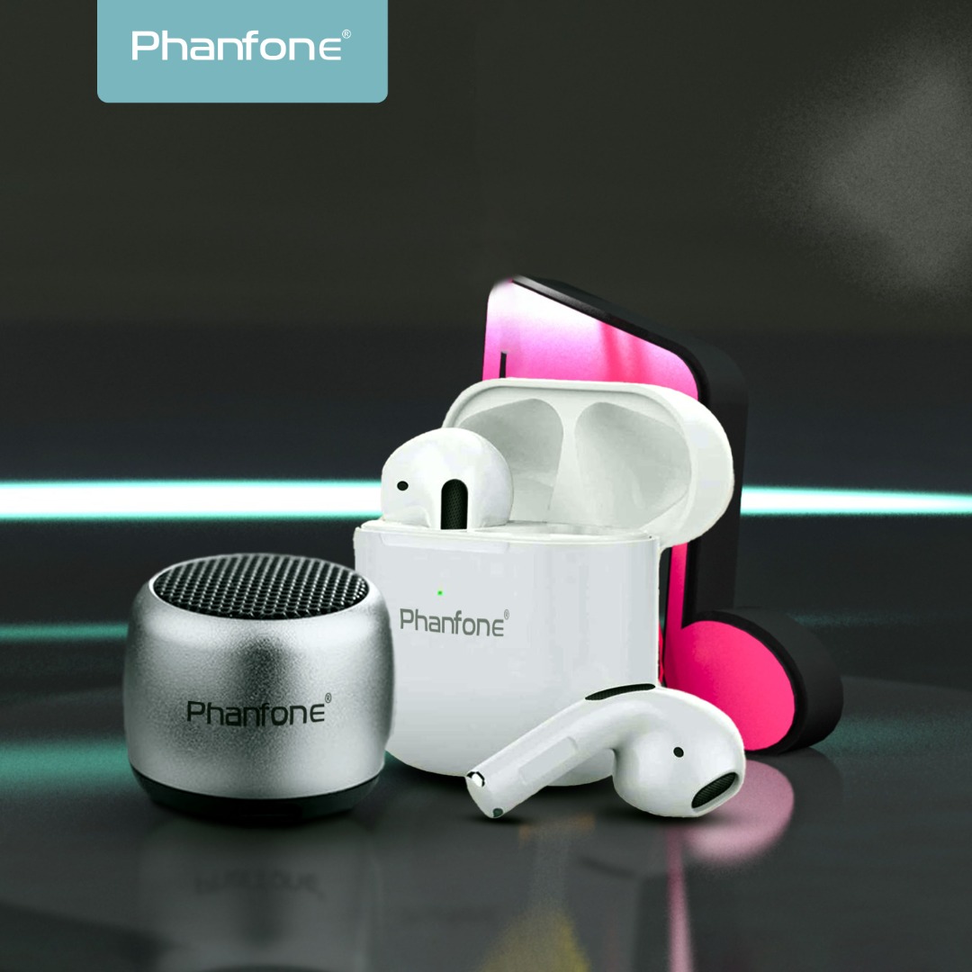 Phanfone AirPods with mini speakers